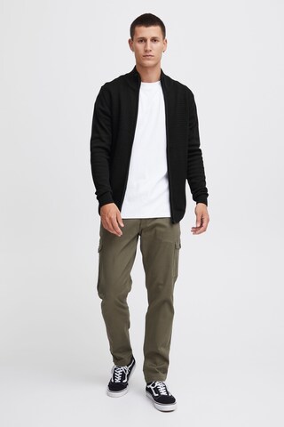 INDICODE JEANS Knit Cardigan 'Rickert' in Black