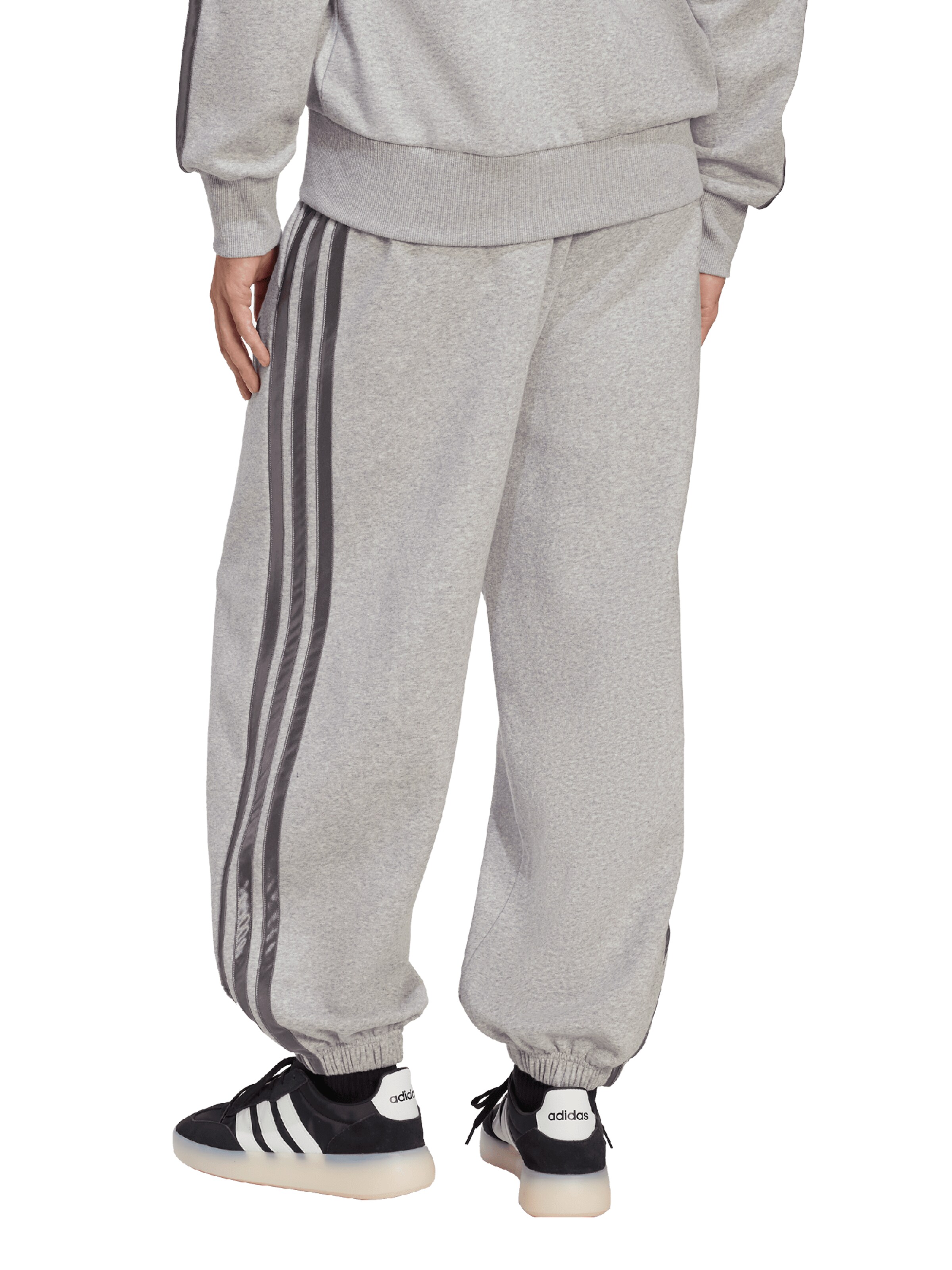 ADIDAS SPORTSWEAR Tapered Sporthose 'ESS' in Grau