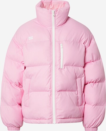 rožinė LEVI'S ® Demisezoninė striukė 'Noe Short Puffer': priekis