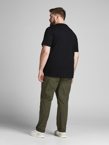 Jack & Jones Plus T-shirt i svart