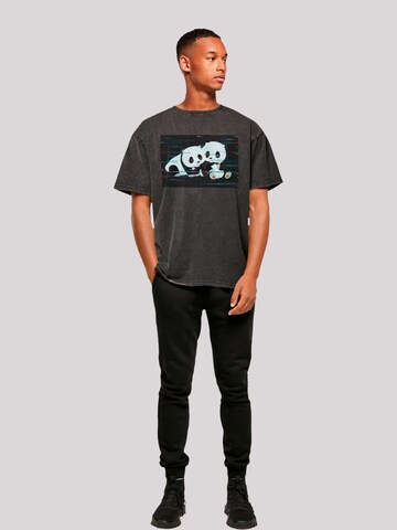 T-Shirt 'Tao Tao Retro' F4NT4STIC en noir