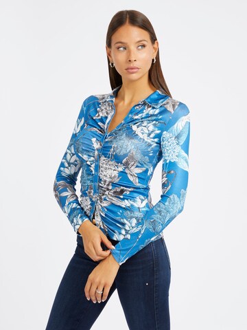 GUESS Blouse in Blue: front