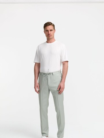 Zuitable Slimfit Hose 'DiSpartaflex SE' in Grün: Vorderseite