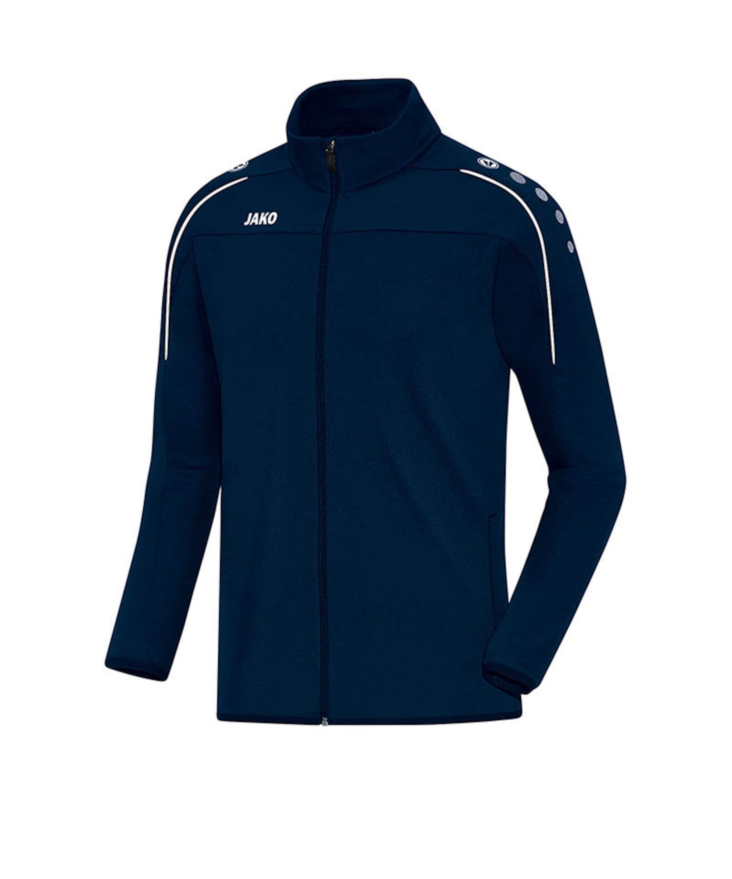 JAKO Training jacket in Blue: front