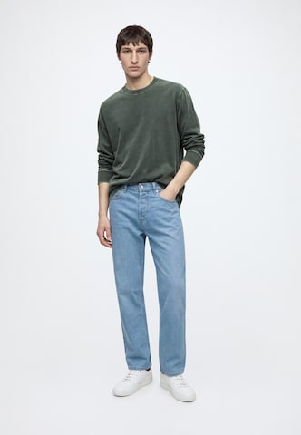 T-Shirt Abercrombie & Fitch en vert : devant