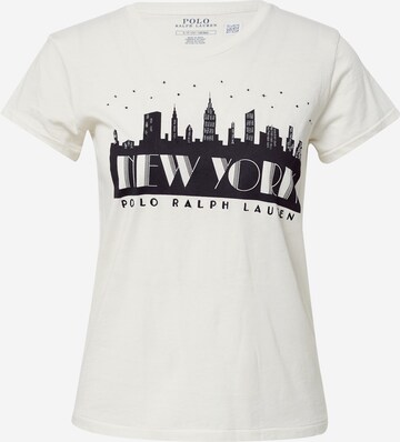 bēšs Polo Ralph Lauren T-Krekls 'NY SKY': no priekšpuses