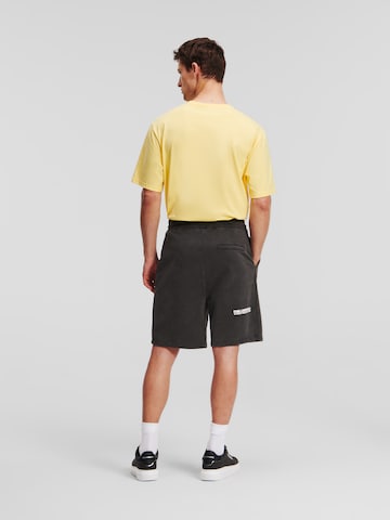 Karl Lagerfeld - regular Pantalón 'Rue St-Guillaume' en negro