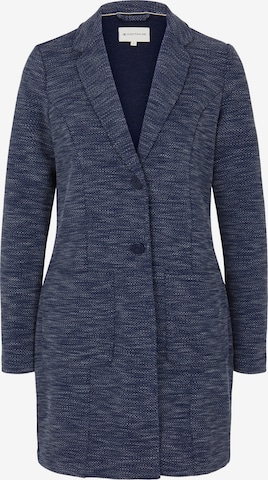 TOM TAILOR Přechodný kabát – modrá: přední strana