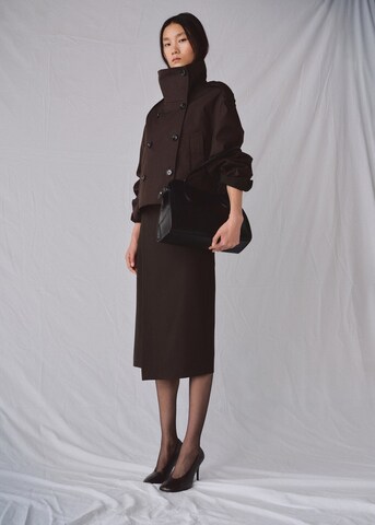 MANGO Between-Season Jacket 'Lipa' in Brown