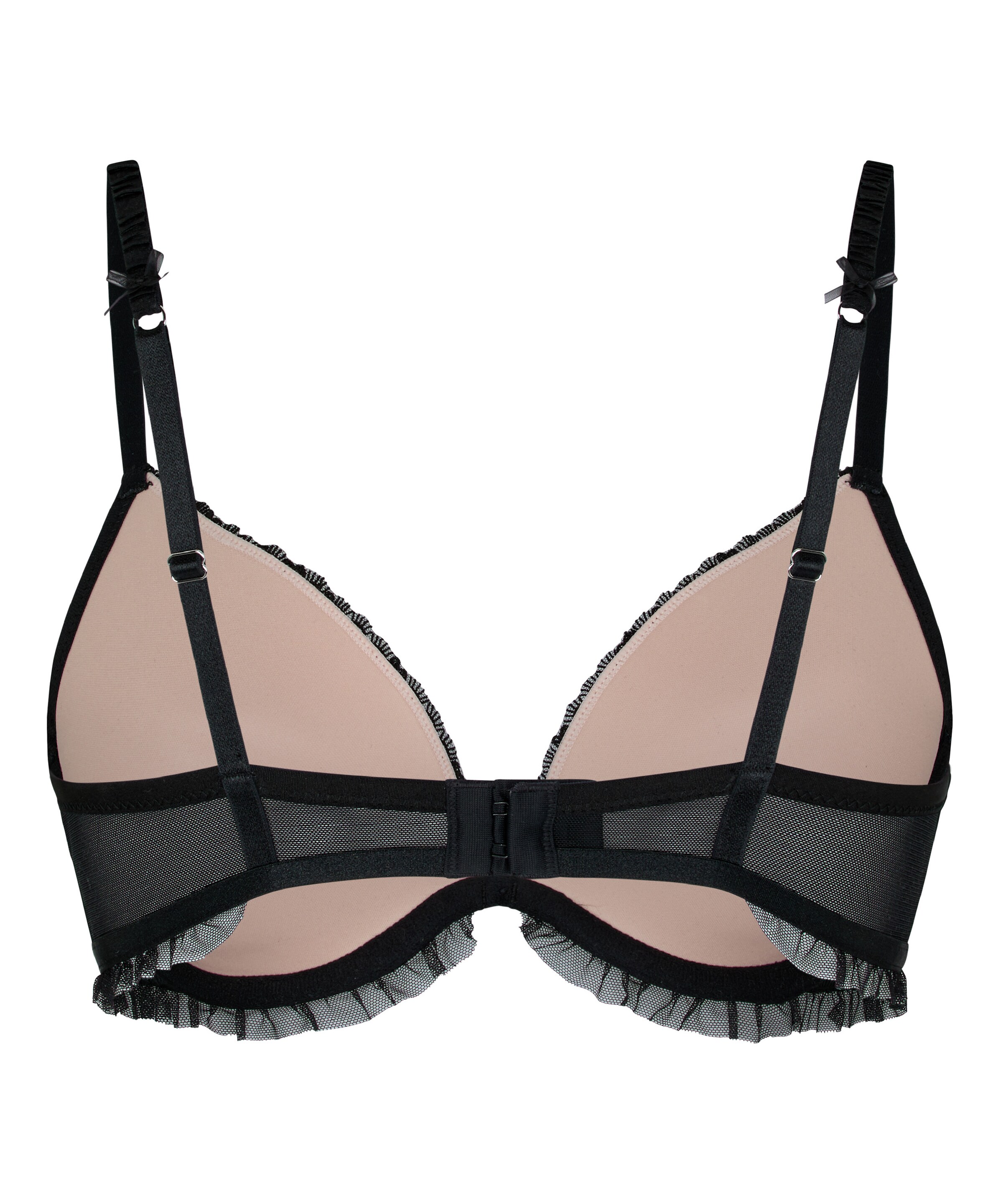 Hunkemöller Push-up BH in Schwarz