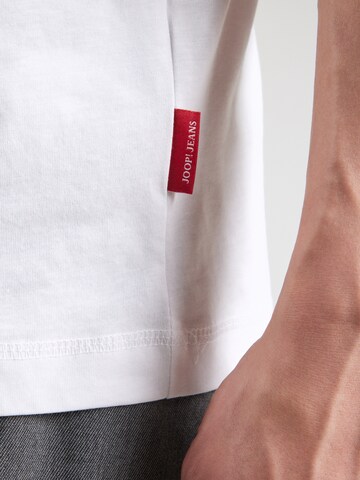 JOOP! Jeans Koszulka 'Eden' w kolorze biały