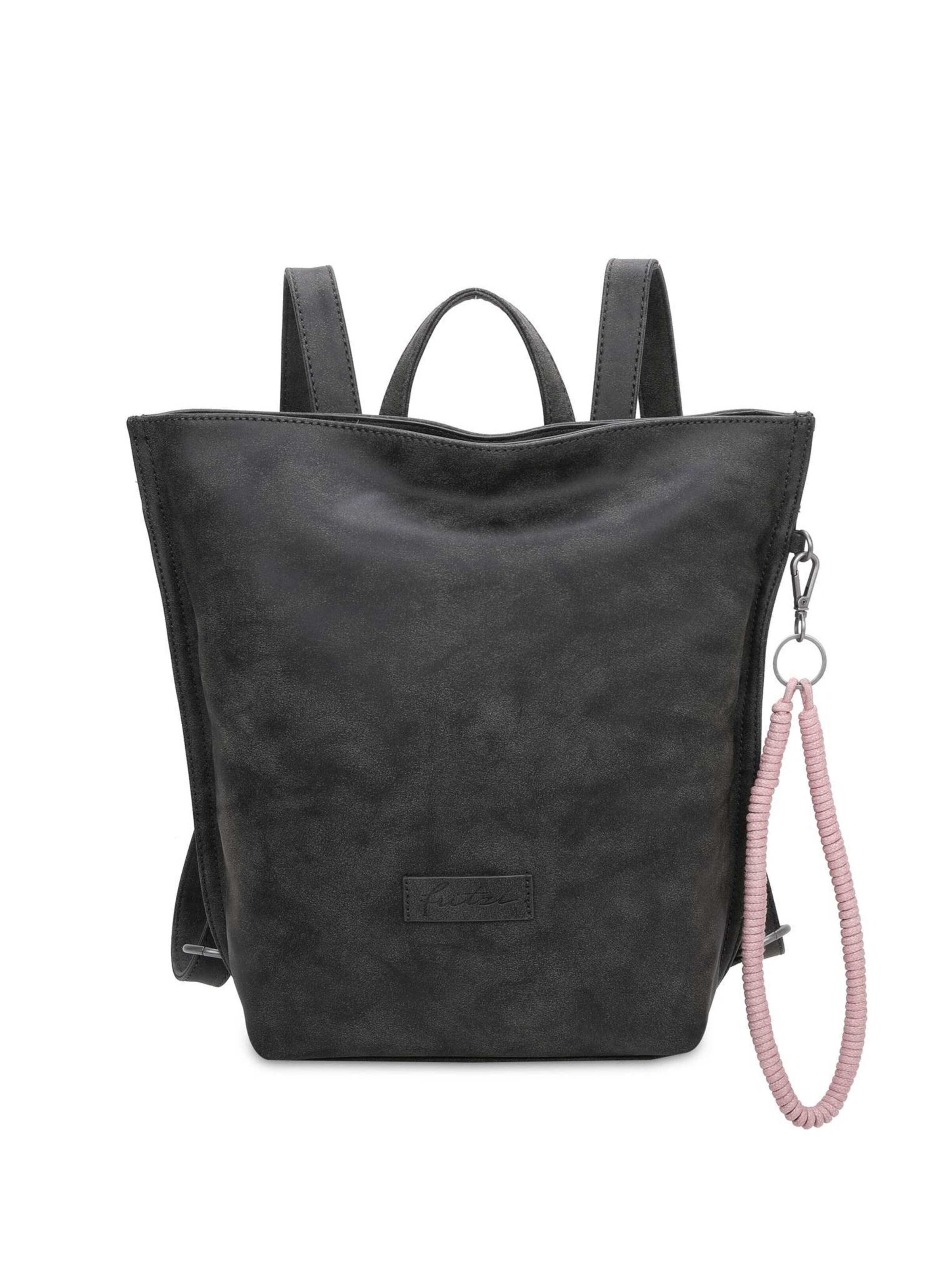 Fritzi aus Preußen Rucksack in Schwarz: Vorderseite