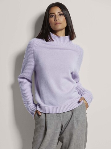 Pull-over MADELEINE en violet : devant