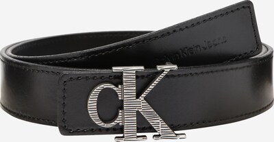 Calvin Klein Jeans Gürtel in schwarz / silber, Produktansicht