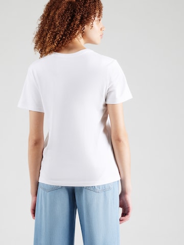 WRANGLER T-Shirt 'SIGN_OFF' in Weiß