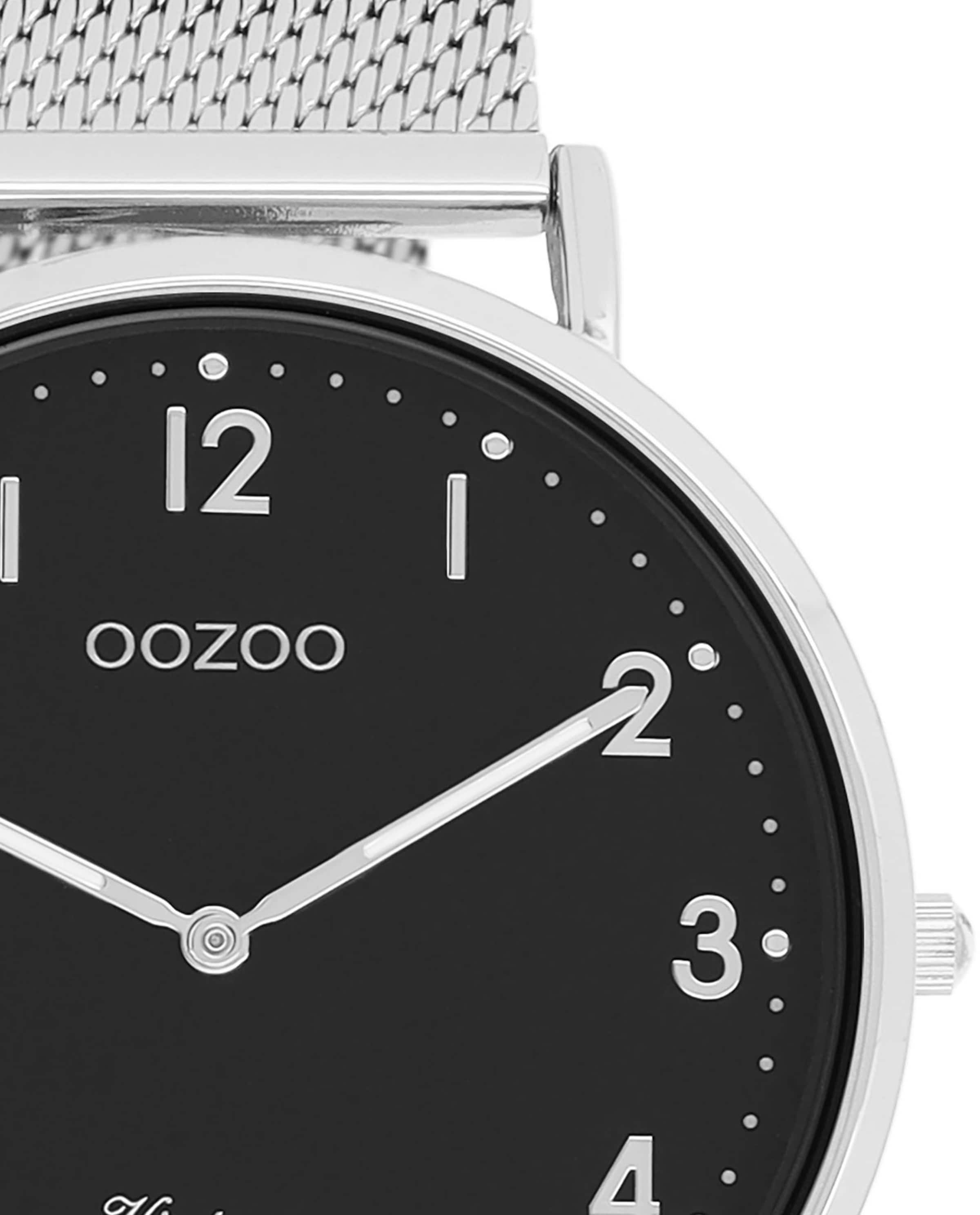 OOZOO Analog Watch in Silver