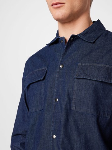 BURTON MENSWEAR LONDON - Ajuste regular Camisa en azul