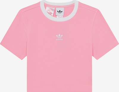 128 dydžio Marškinėliai iš ADIDAS ORIGINALS, spalva – rožių spalva / balta, Prekių apžvalga