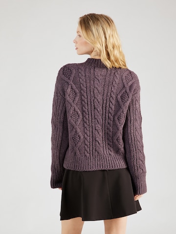 Guido Maria Kretschmer Women Sweater 'Charlott' in Purple: back