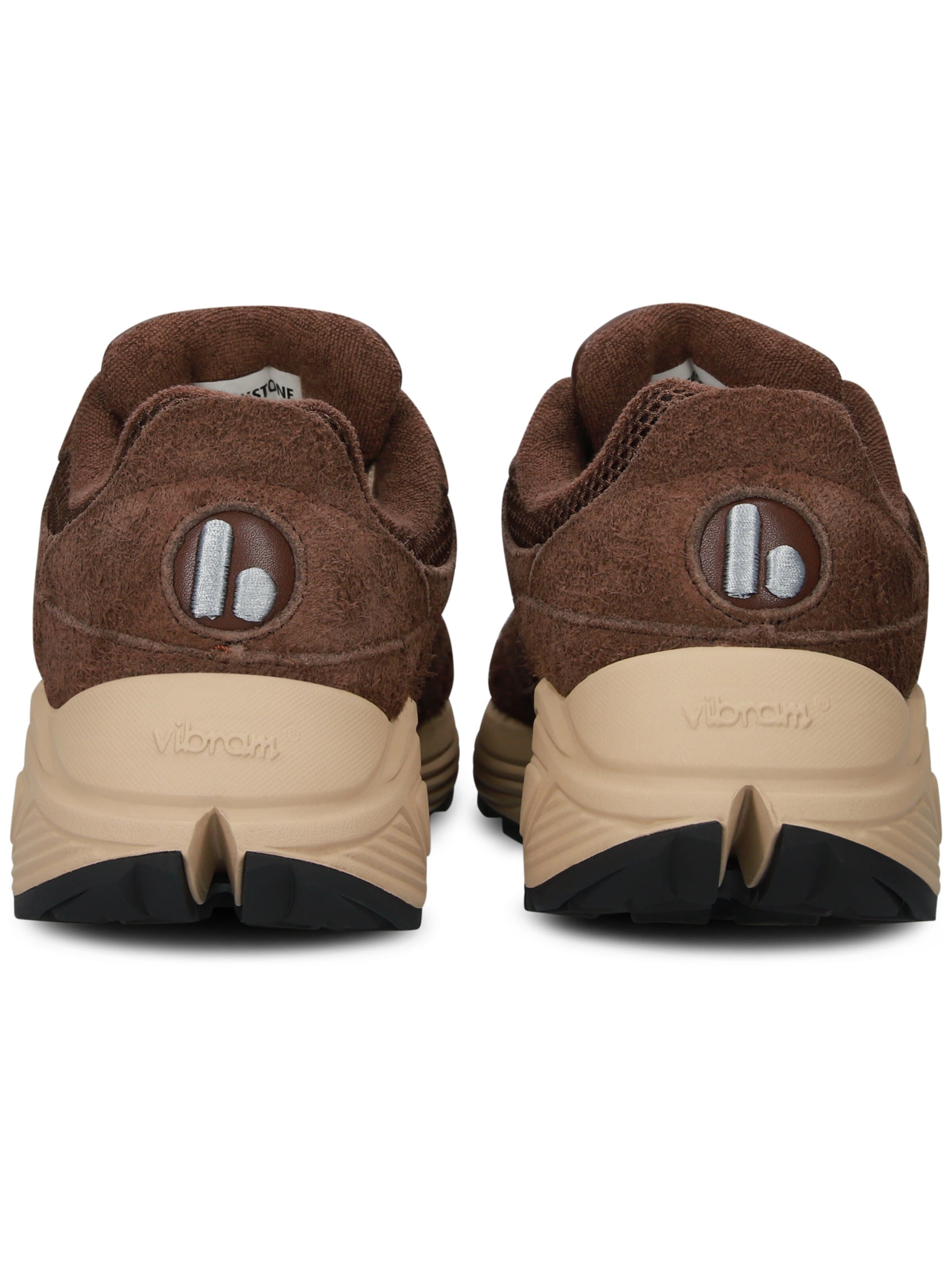 BLACKSTONE Sneakers laag 'V-RILEY' in Bruin