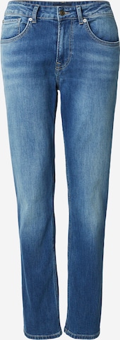 Pepe Jeans Regularen Kavbojke | modra barva: sprednja stran