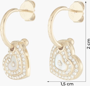 Boucles d'oreilles GUESS en or