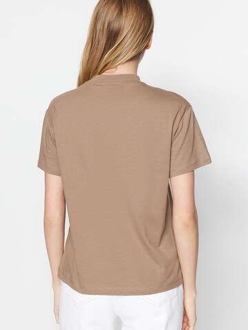 Trendyol Футболка в Бежевый