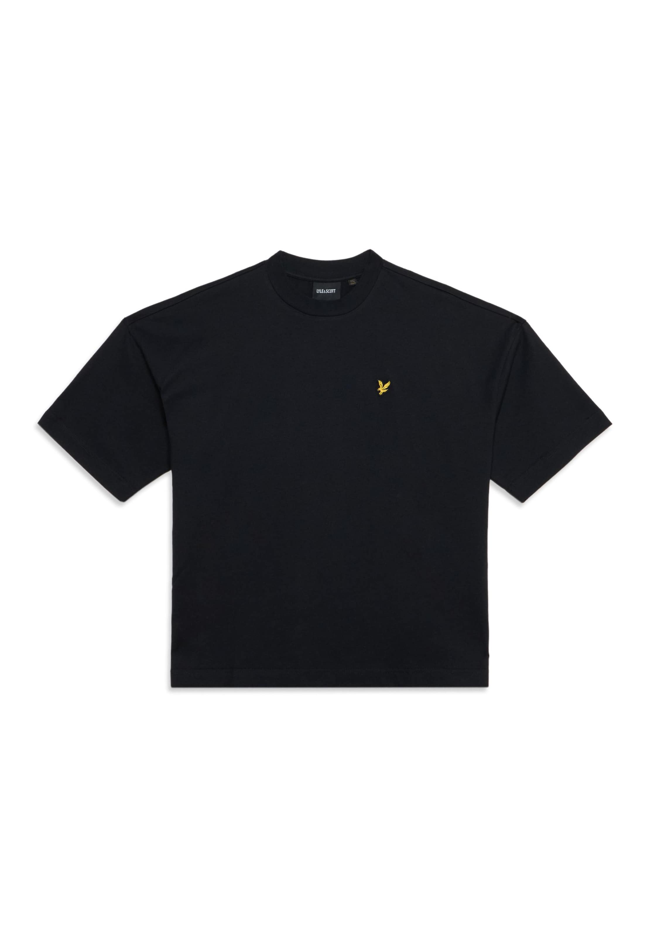 Lyle & Scott T-shirt i svart: framsida