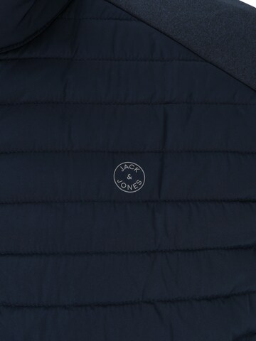 Jack & Jones Plus - Chaqueta de entretiempo en azul