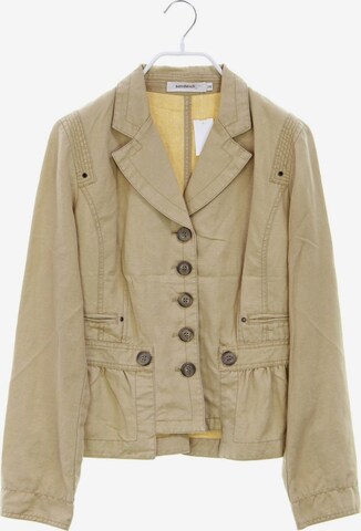 Sandwich Blazer in M in Beige: front