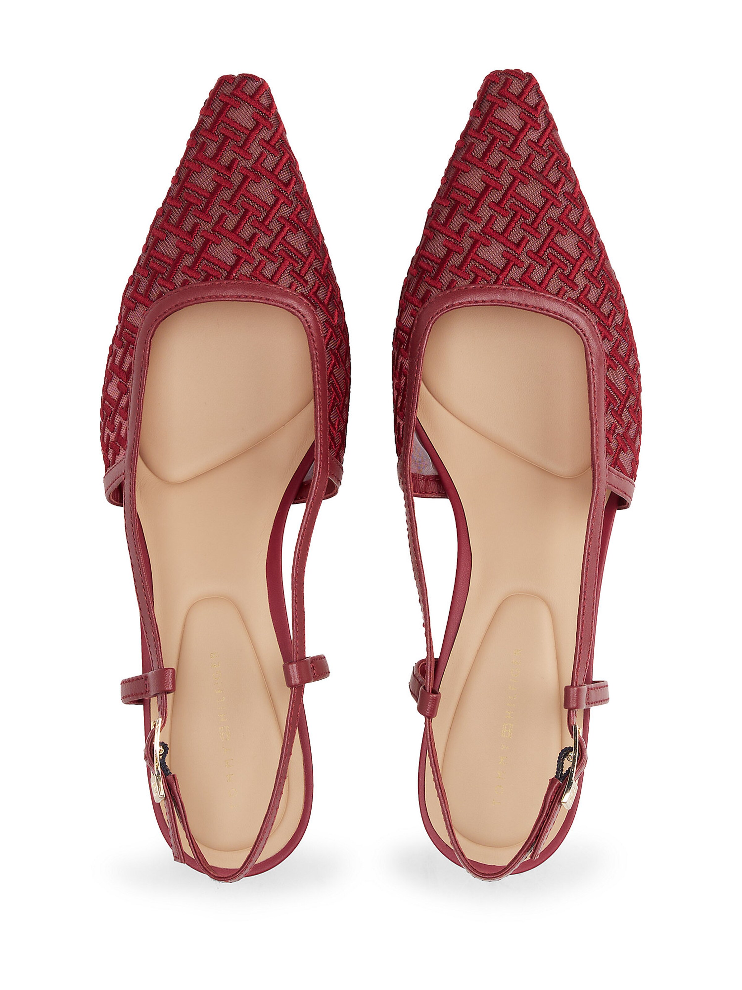 TOMMY HILFIGER Slingpumps in Rood