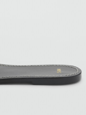 Mule 'NUDI' MANGO en noir