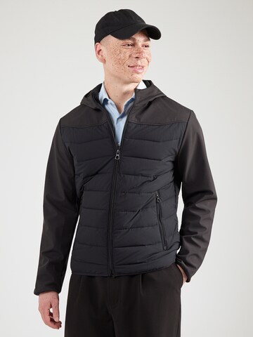 LERROS Between-season jacket in Black: front