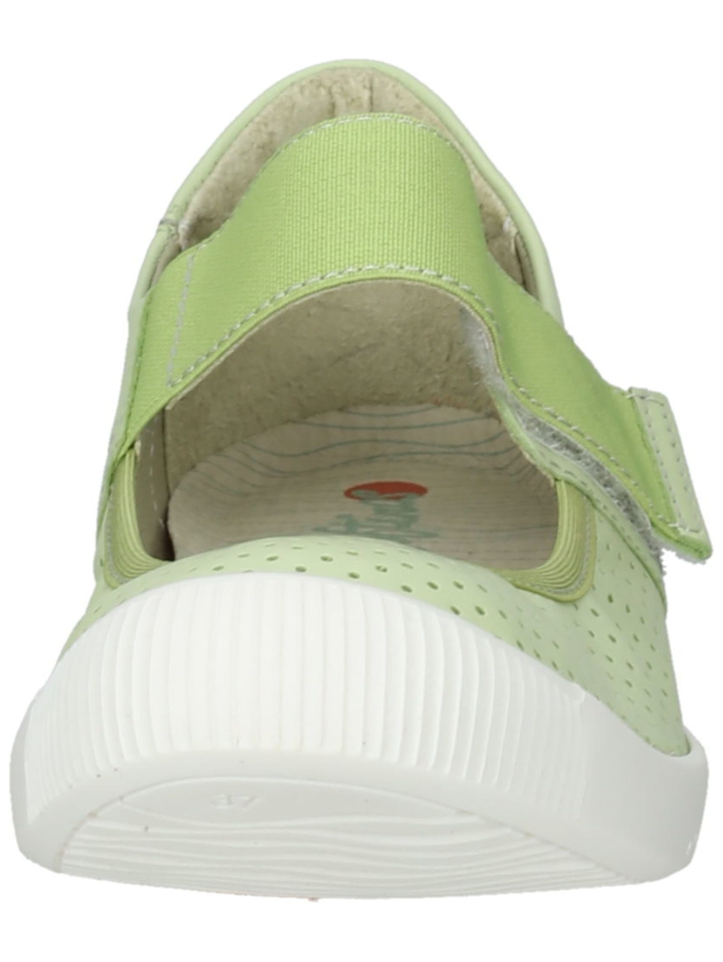 Softinos Strap ballerina in Green