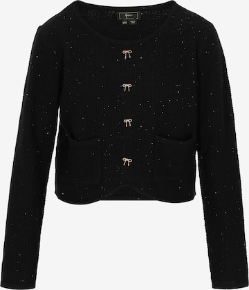 juoda faina Kardiganas: priekis