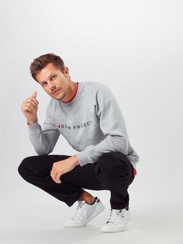 pilka Denim Project Standartinis modelis Megztinis be užsegimo