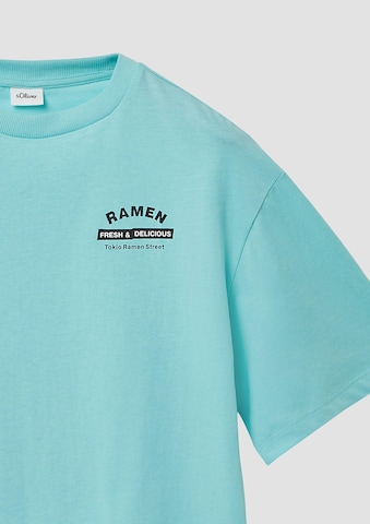 T-Shirt s.Oliver en vert