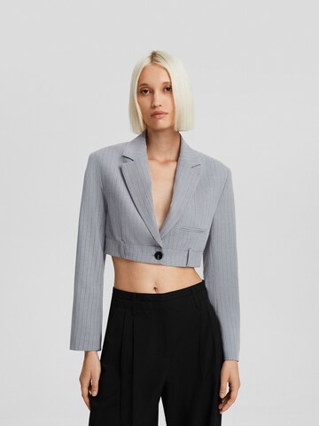 Blazer Bershka en gris : devant