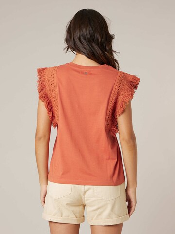 T-shirt 'Dayna' Deeluxe en orange