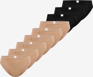 SLOGGI Slip '24/7 Cotton' in Brown: front