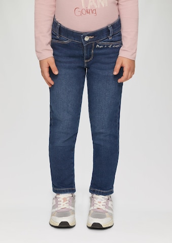 s.Oliver Slimfit Jeans 'Kathy' in Blau: Vorderseite