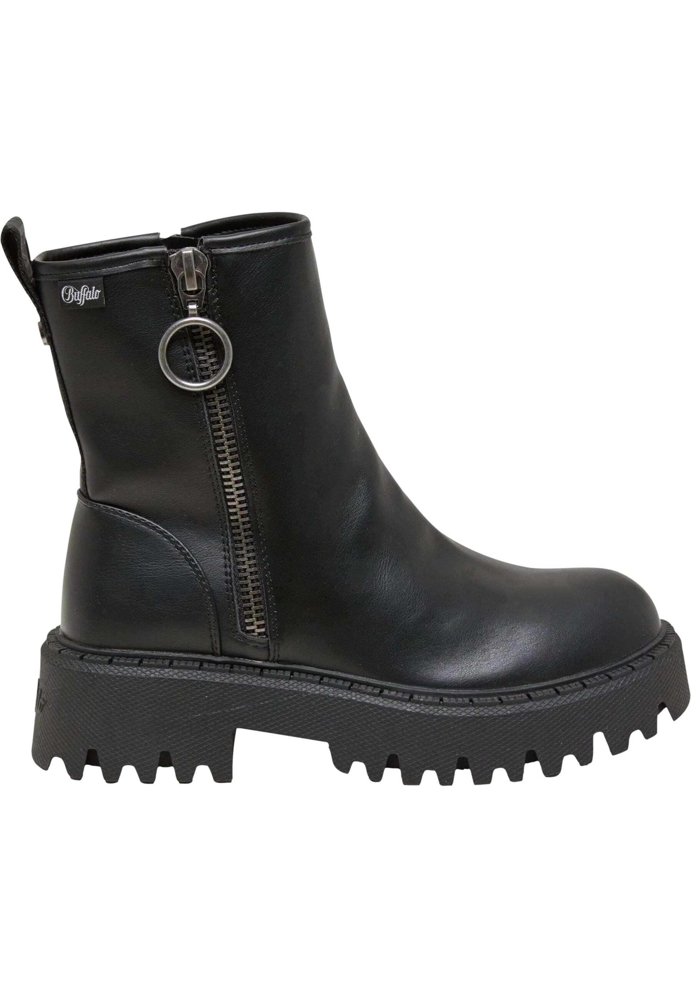 BUFFALO Stiefelette 'Zane' in Schwarz: Vorderseite