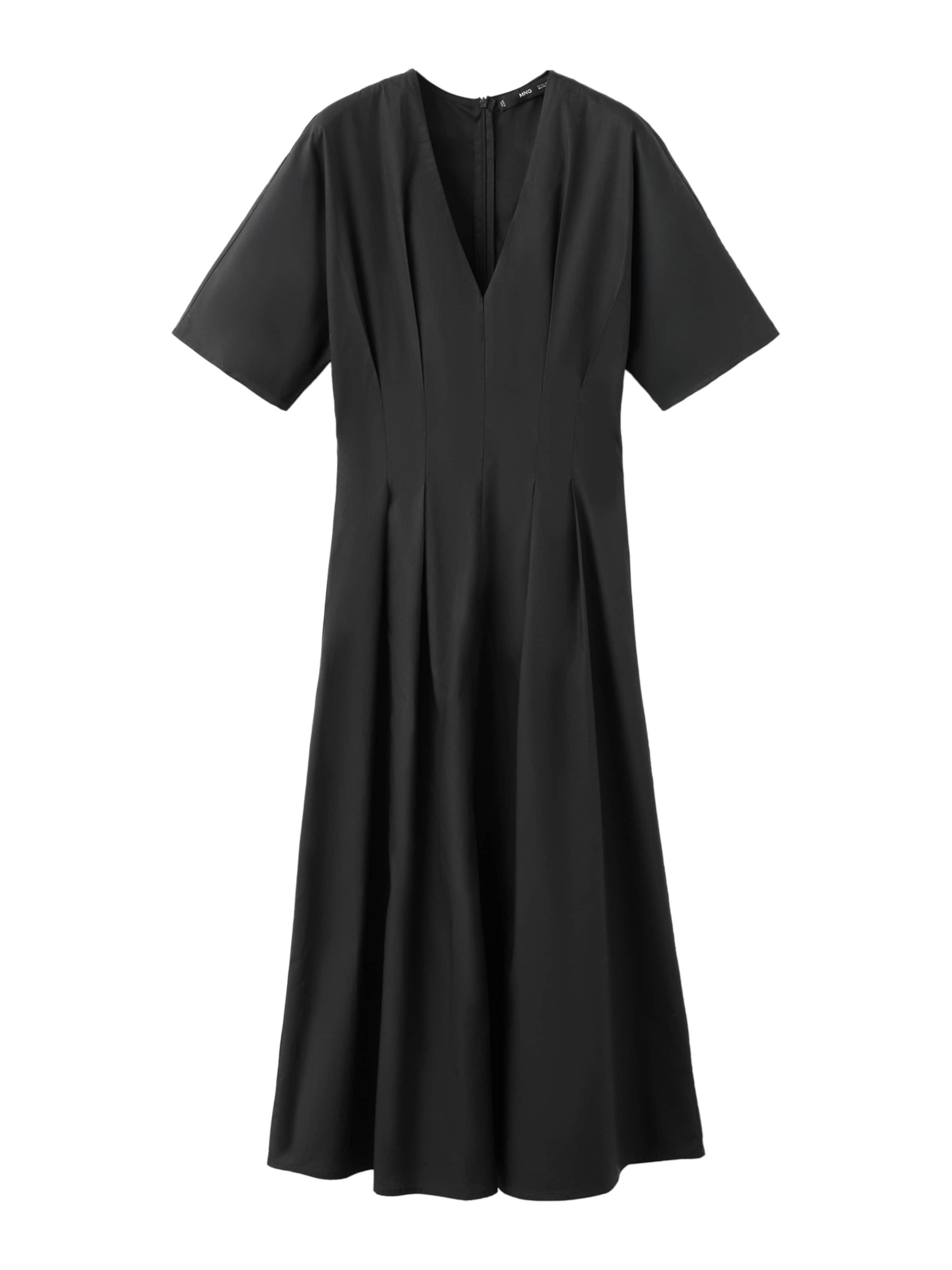 MANGO Kleid 'WORK' in Schwarz: Vorderseite