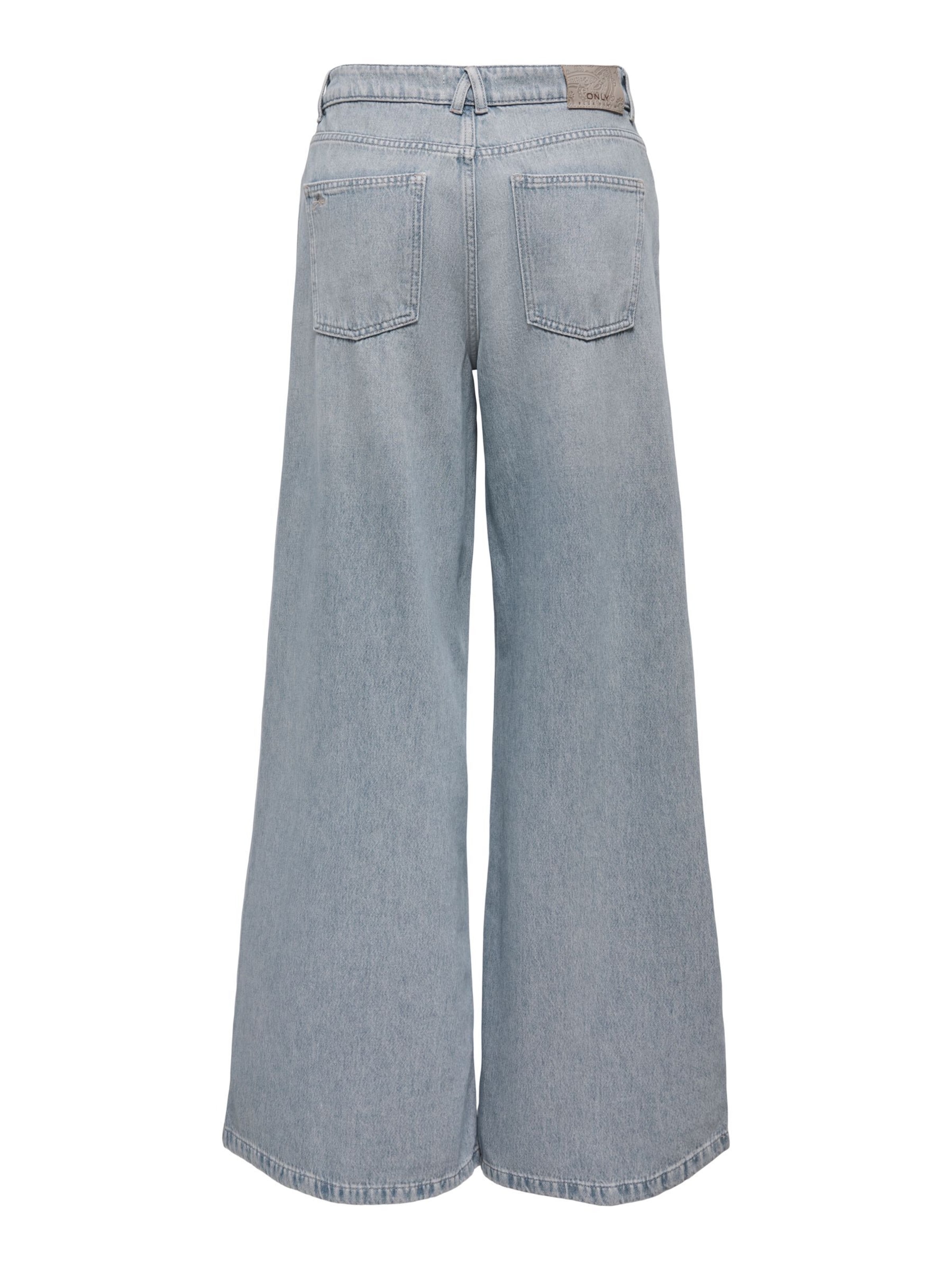 Wide leg Jeans 'ONLFrancesca' di ONLY in blu