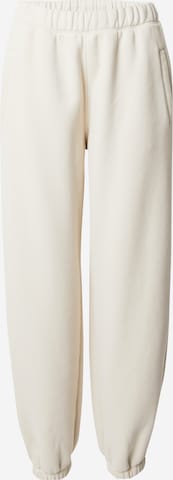 Effilé Pantalon 'ESSENTIAL SUNDAY' Abercrombie & Fitch en beige : devant