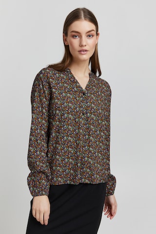 Oxmo Blouse 'Elvy' in Gemengde kleuren: voorkant