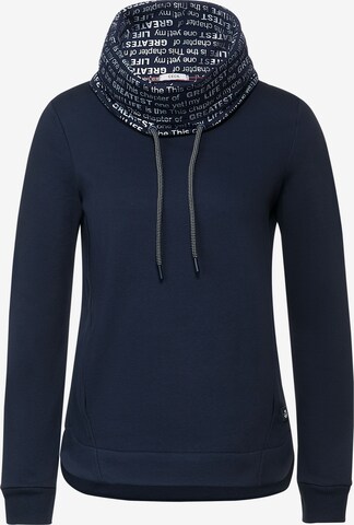 CECIL Sweatshirt in Blue: front