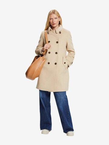 ESPRIT Between-Seasons Coat in Beige