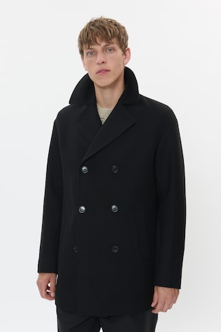 Manteau mi-saison 'Burnley' Matinique en noir : devant