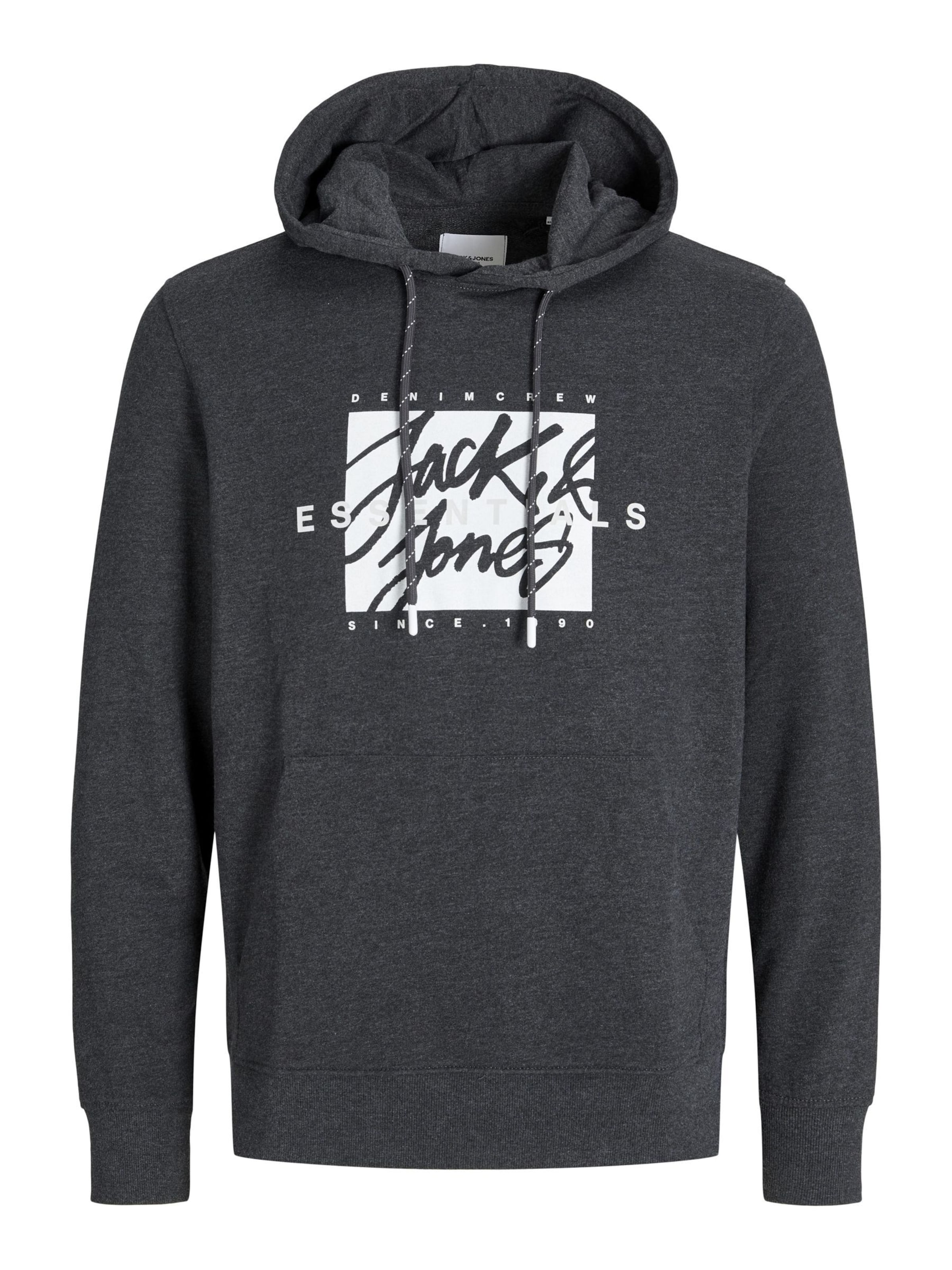 JACK & JONES Sweatshirt in Grau: Vorderseite